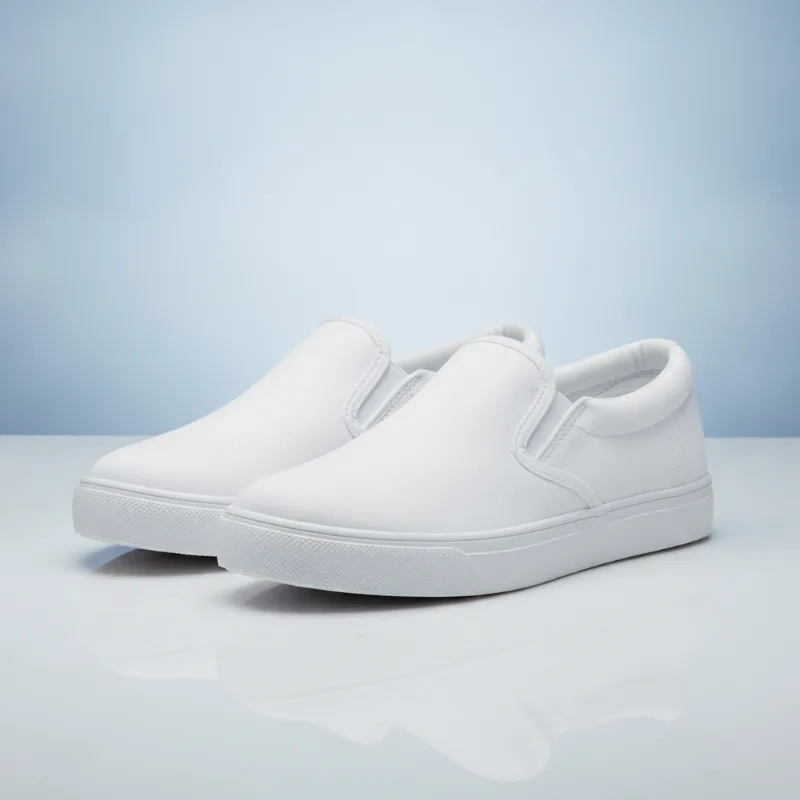 รองเท้าผ้าใบสลิปออนสำหรับห้องคลีนรูม (Slip-on Cleanroom Canvas)