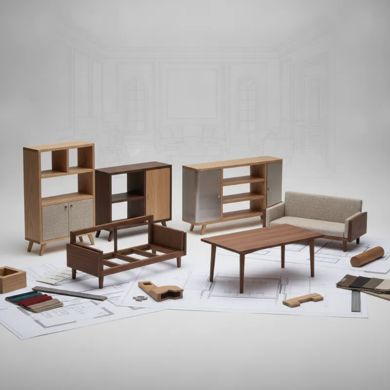บริการออกแบบและผลิตเฟอร์นิเจอร์สั่งทำพิเศษ (Bespoke Custom Furniture)